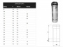 Дымоход длина 0,25 м, d 140 (Ferrum)
