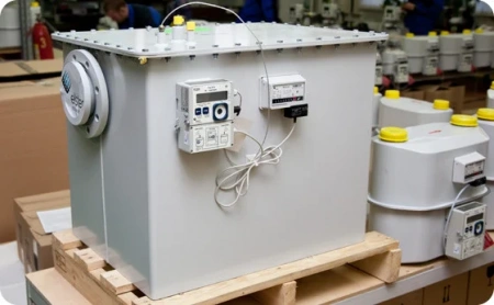 Измерительный комплекс СГ-ТК-Д-100 на базе счетчика  ВК G-65 с корректором ТС 220